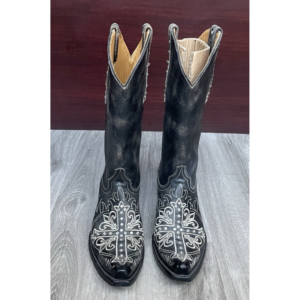 OLD GRINGO Cowboy Western Boots Women's Size 8 B Cowgirl Embroidered